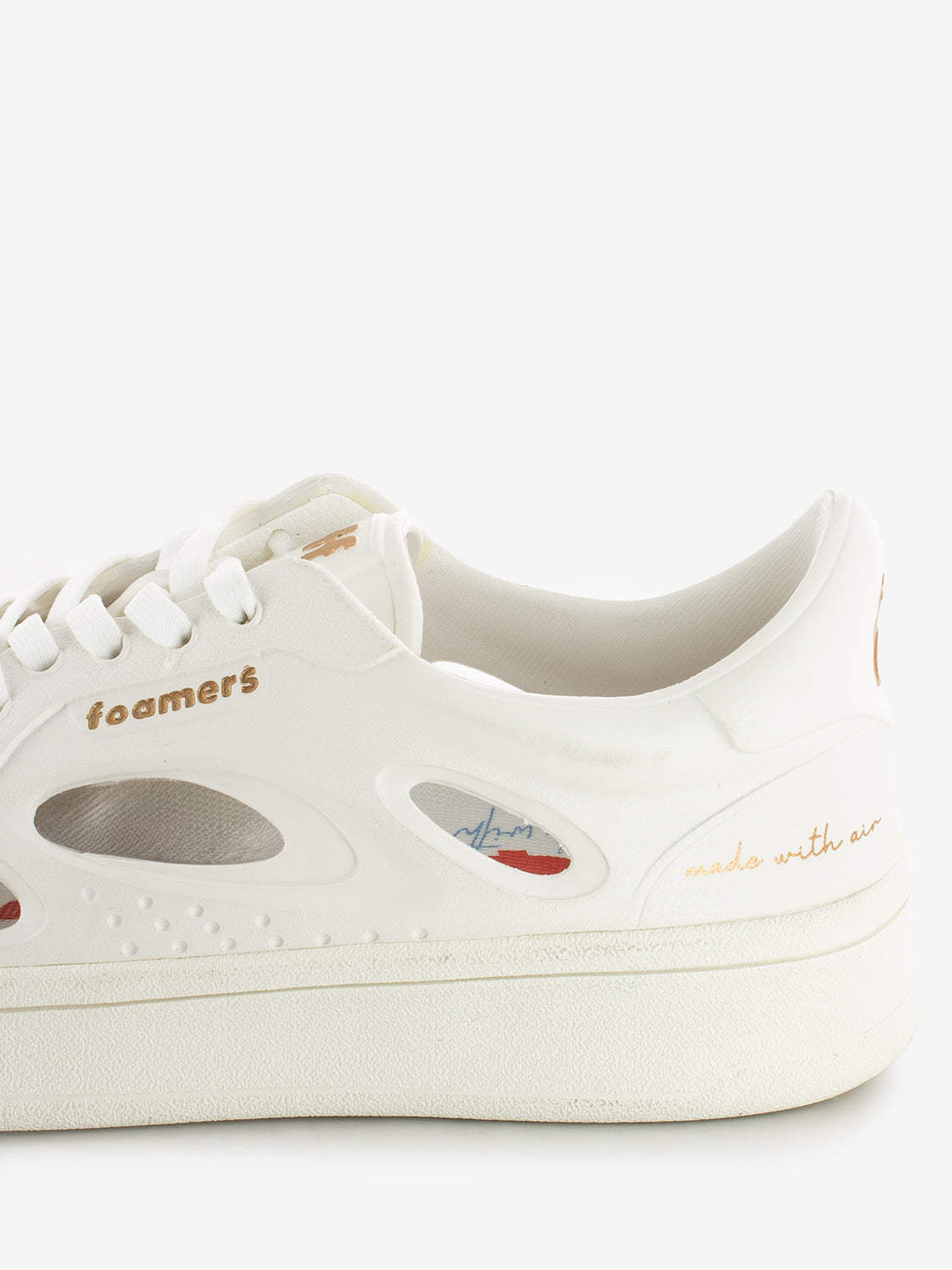 Sneakers in gomma EVA white
