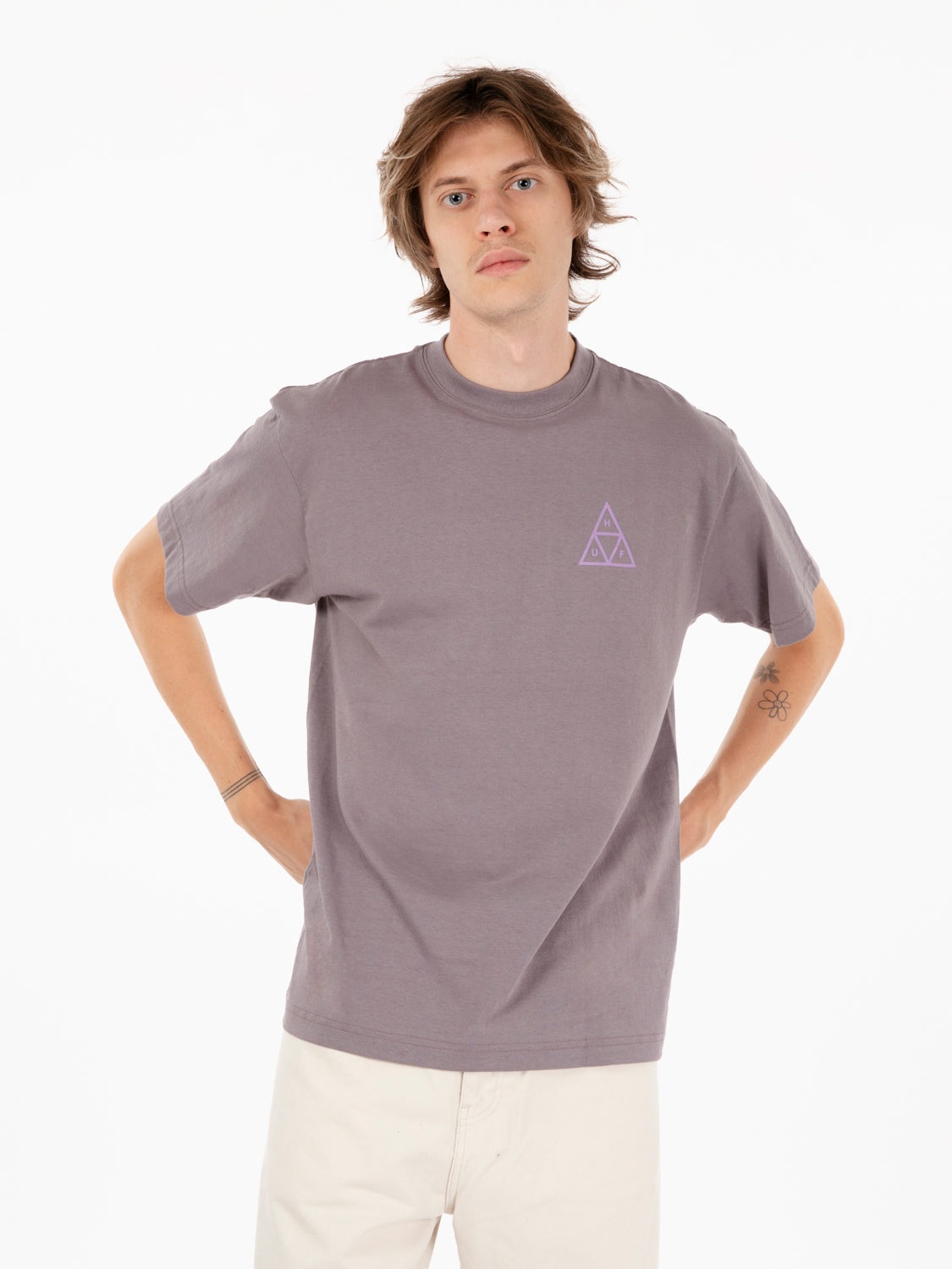 T-shirt set TT s/s light plum