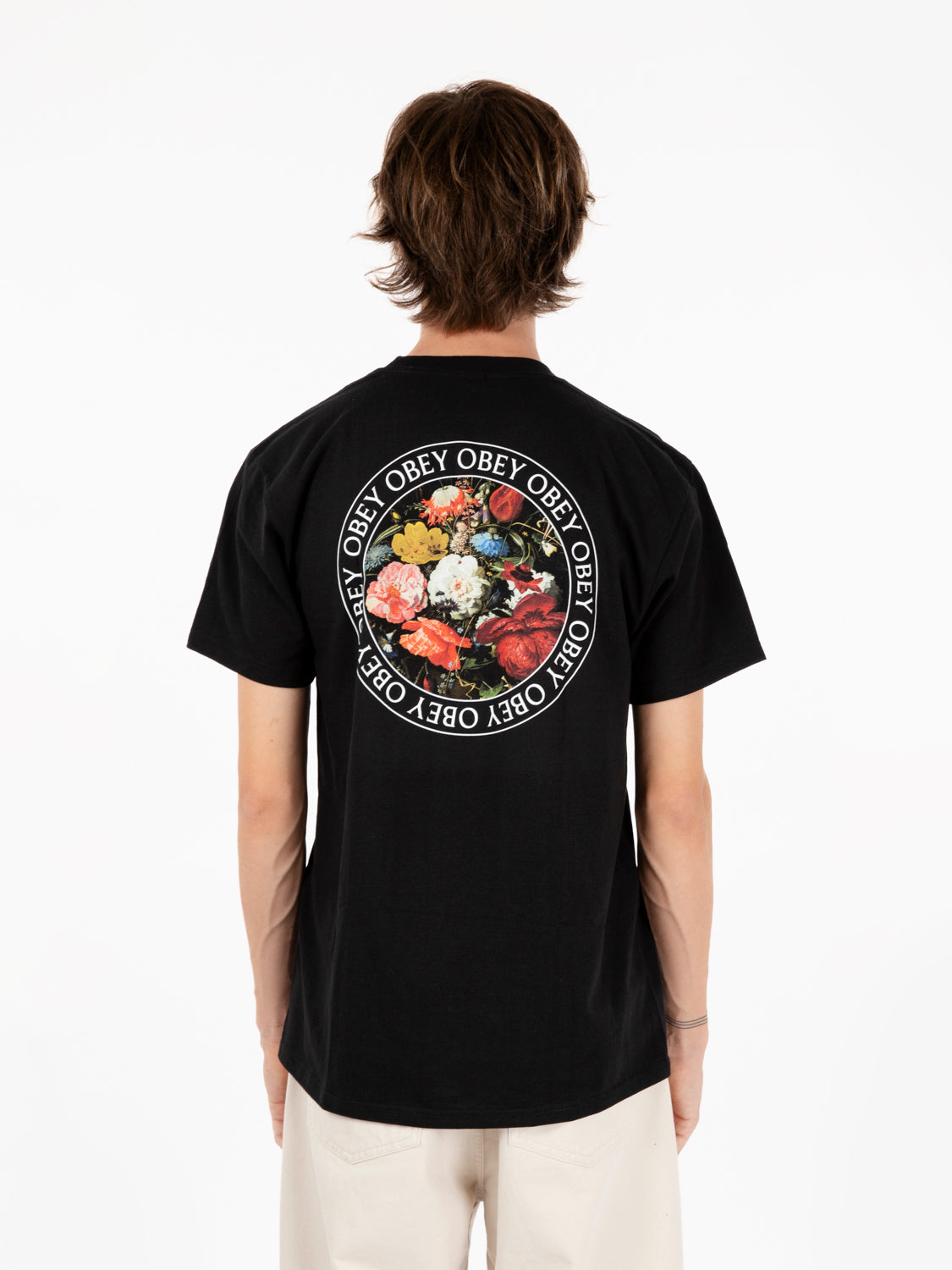 Bouquet tee black t-shirt