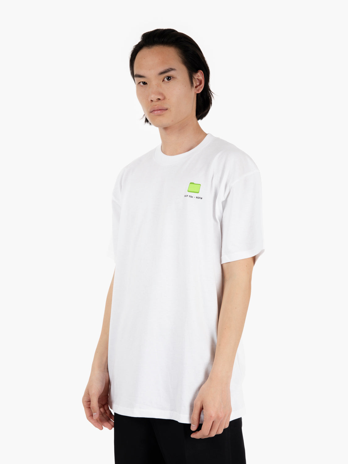 Desktop SS tee white