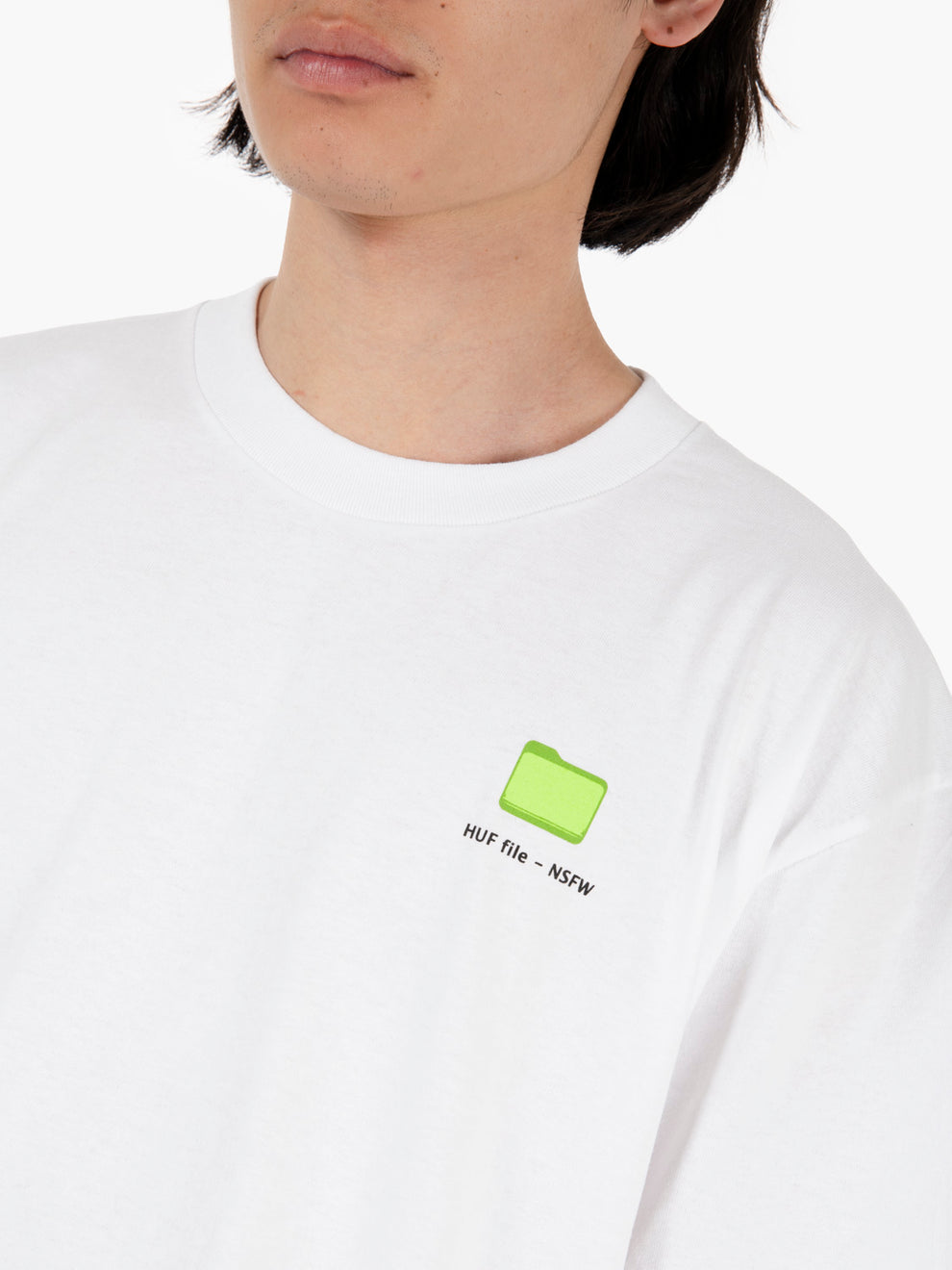 Desktop SS tee white