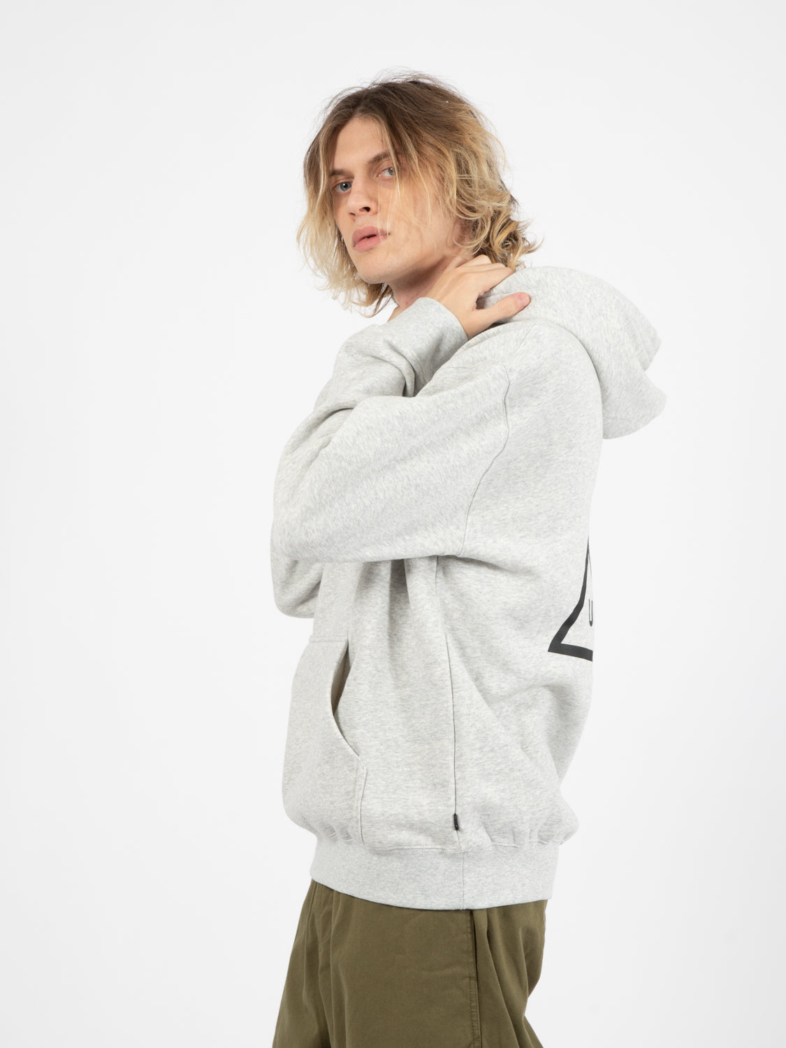 Felpa Set TT hoodie heather grey