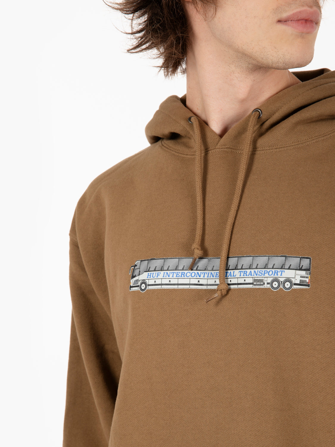 Felpa Transport hoodie mud
