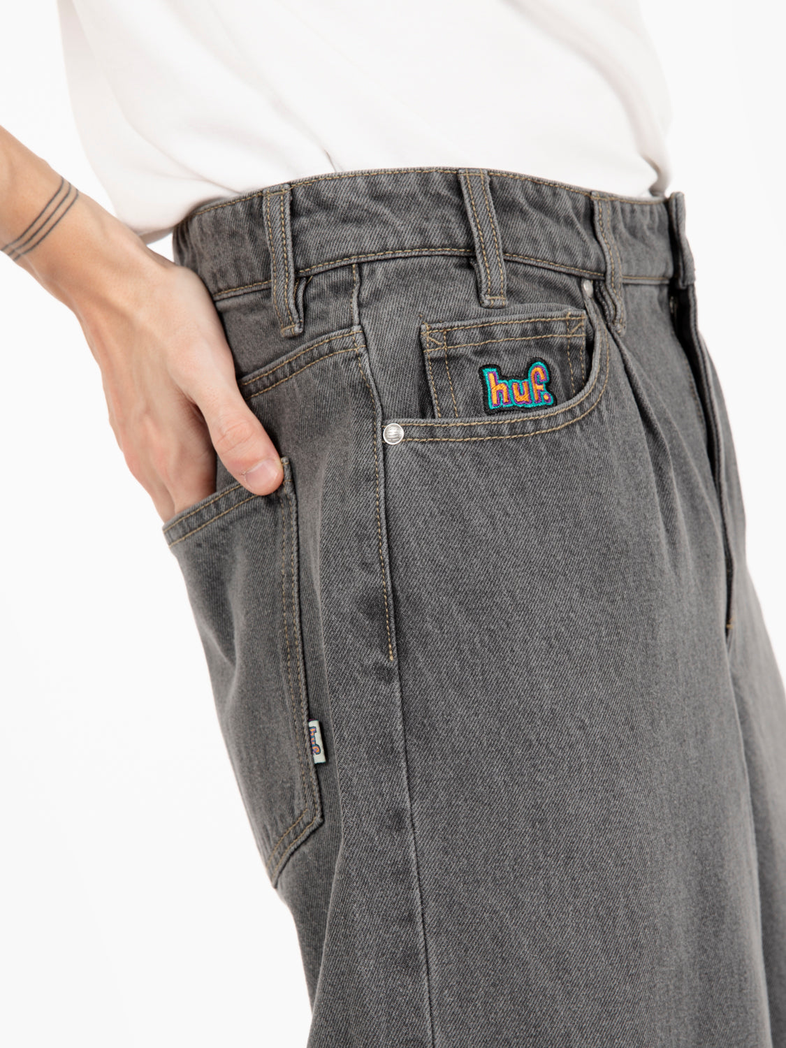 Jeans Cromer washed pant frost grey