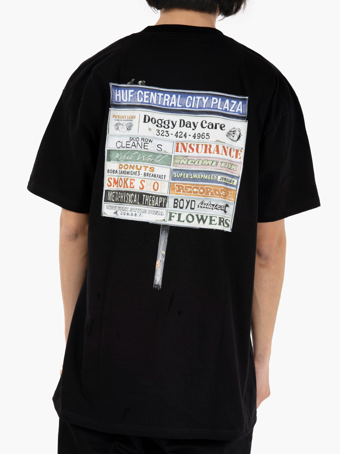 Plaza SS tee black