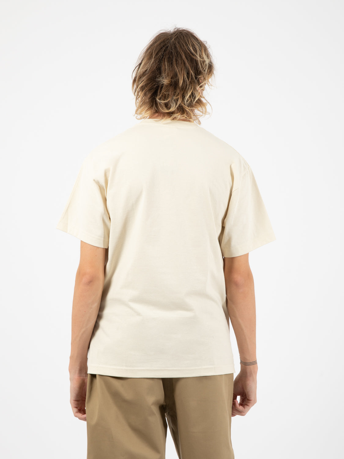 T-shirt burning away bone