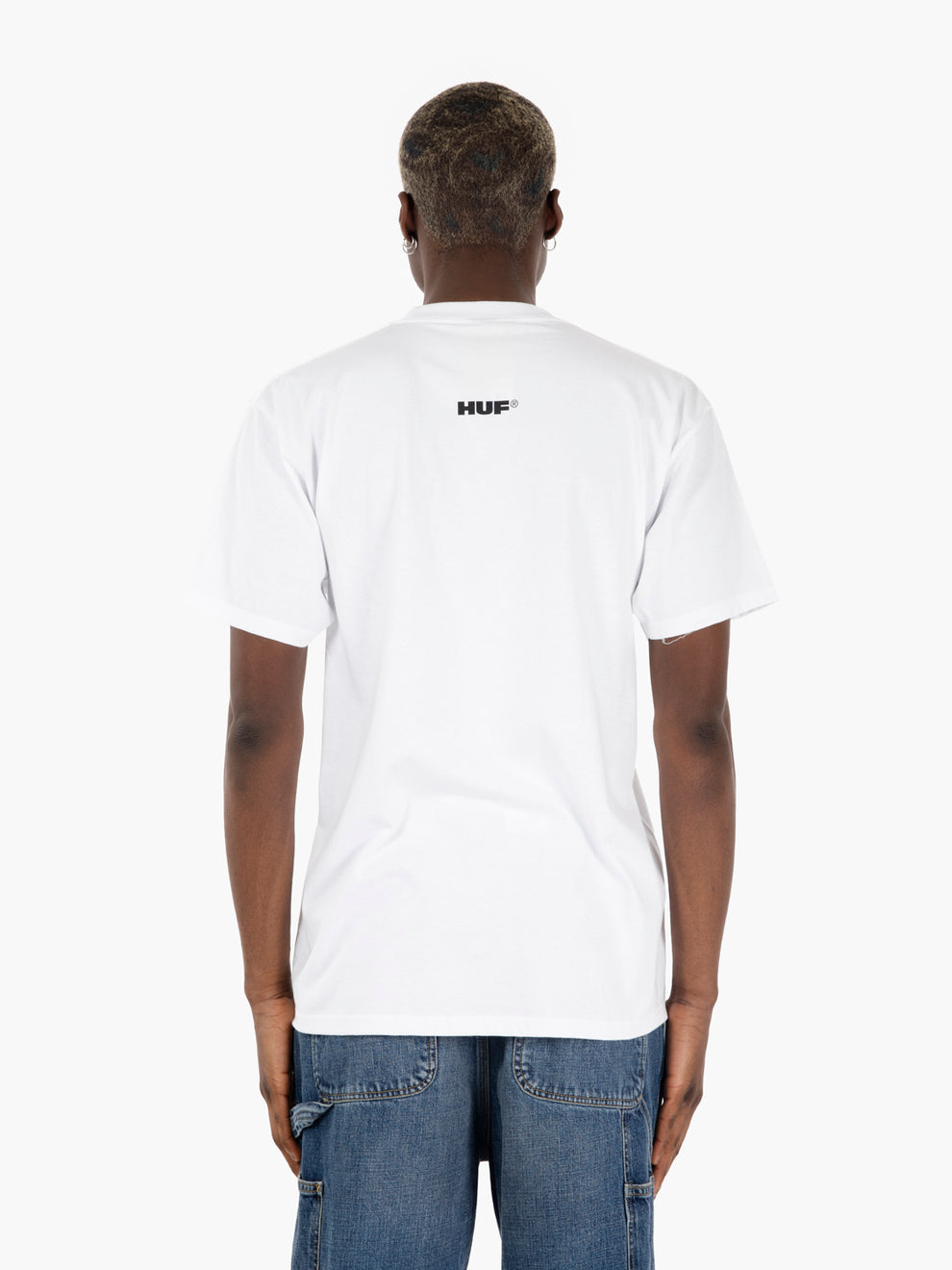 T-shirt Stax snap tee white