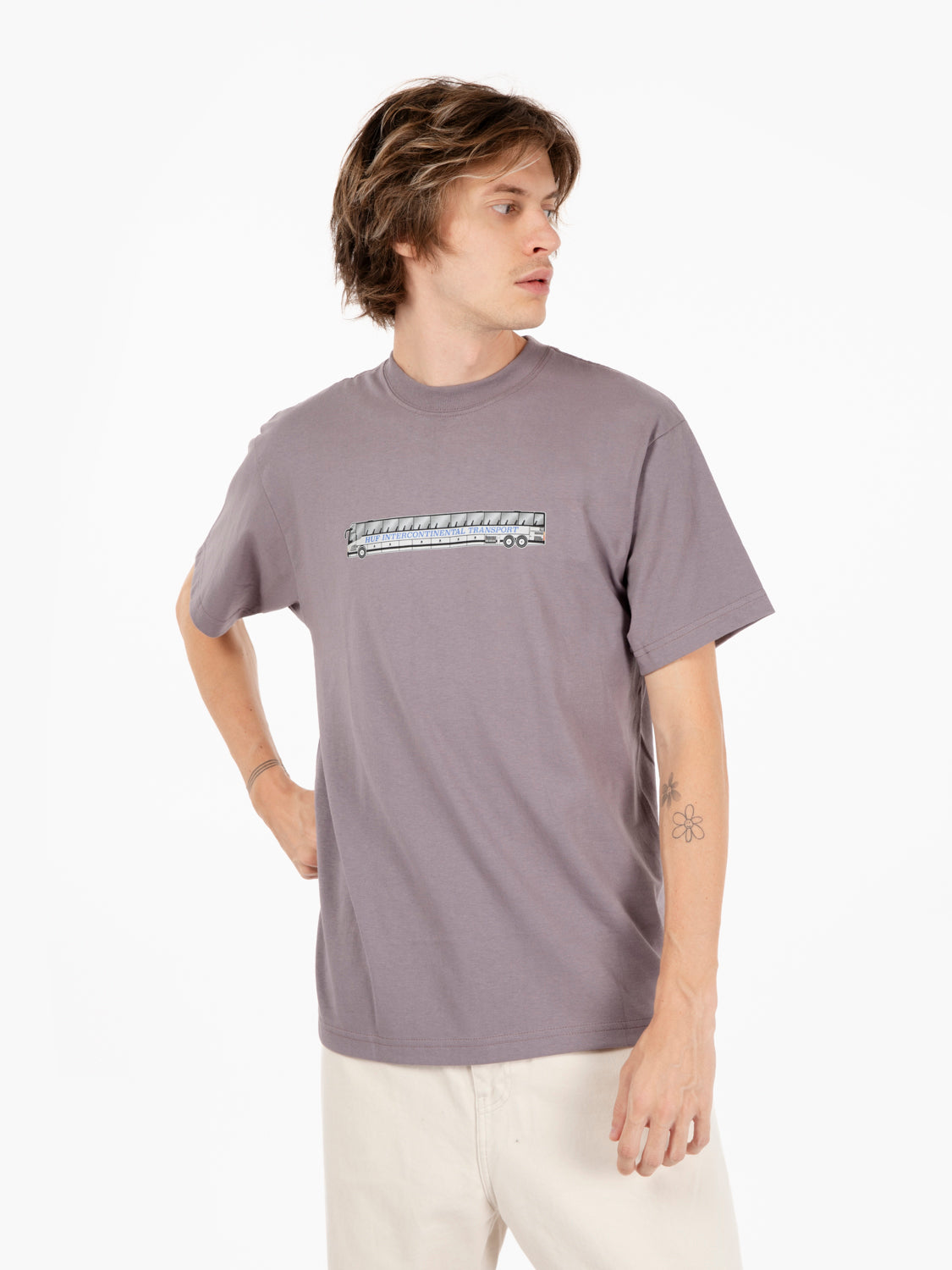 T-shirt transport light plum