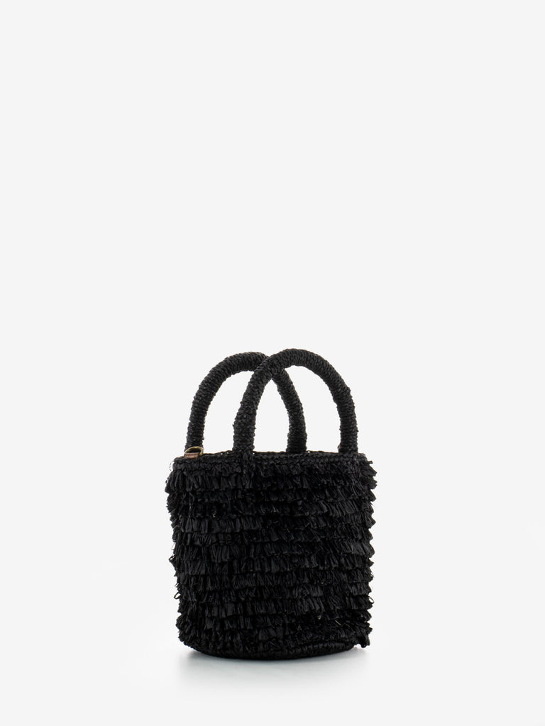 IBELIV - Borsa a secchiello Naka black