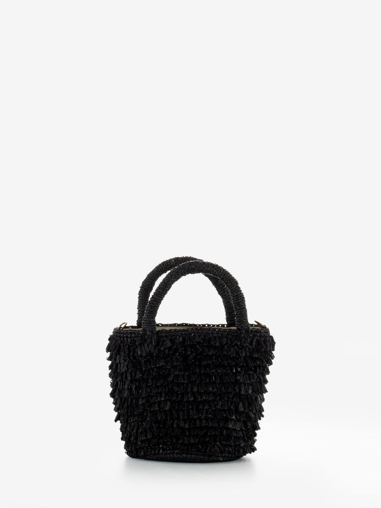 IBELIV - Borsa a secchiello Naka black