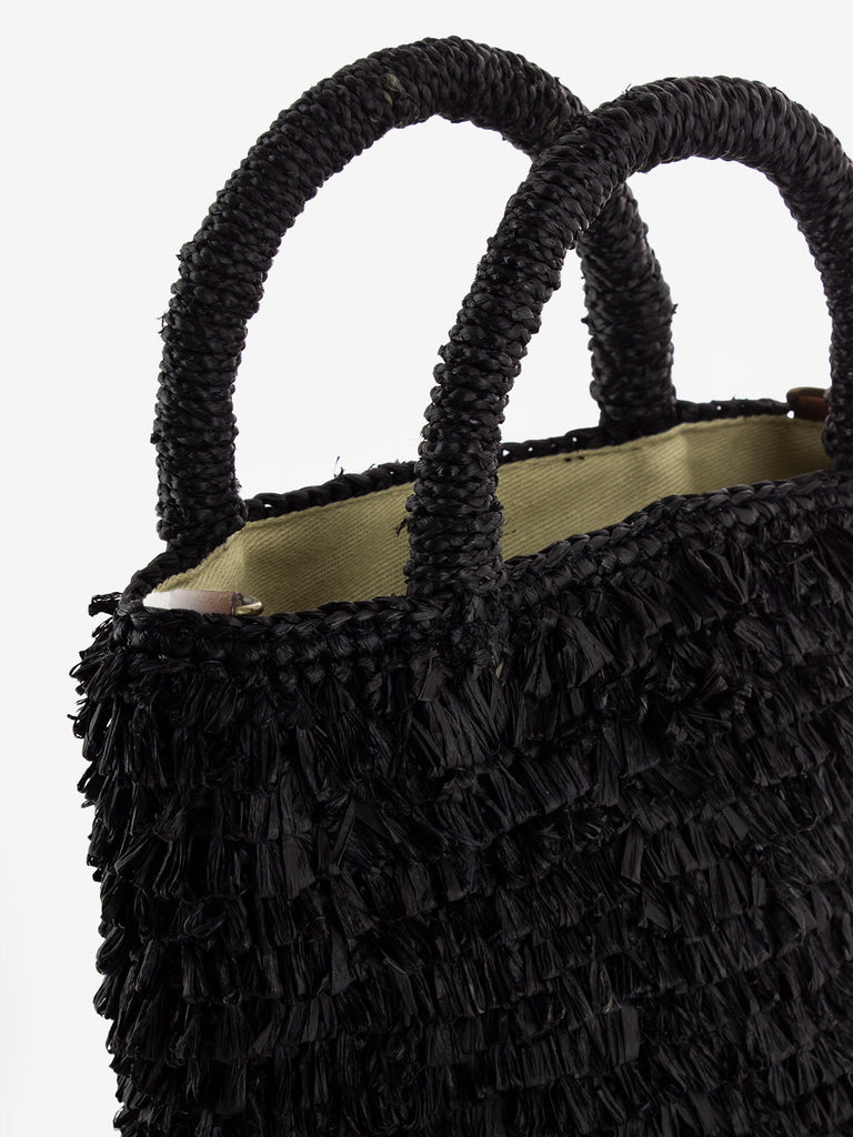 IBELIV - Borsa a secchiello Naka black