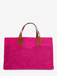 Havana fuchsia tote bag