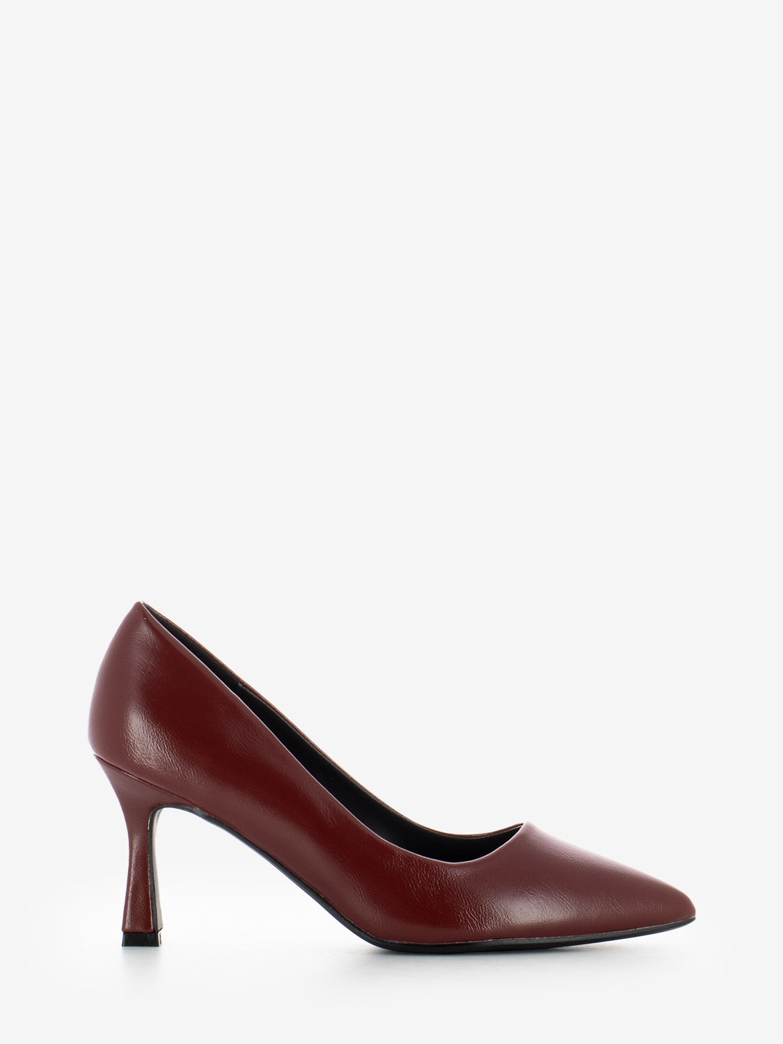 Décolleté Cecilia in ecopelle rosso