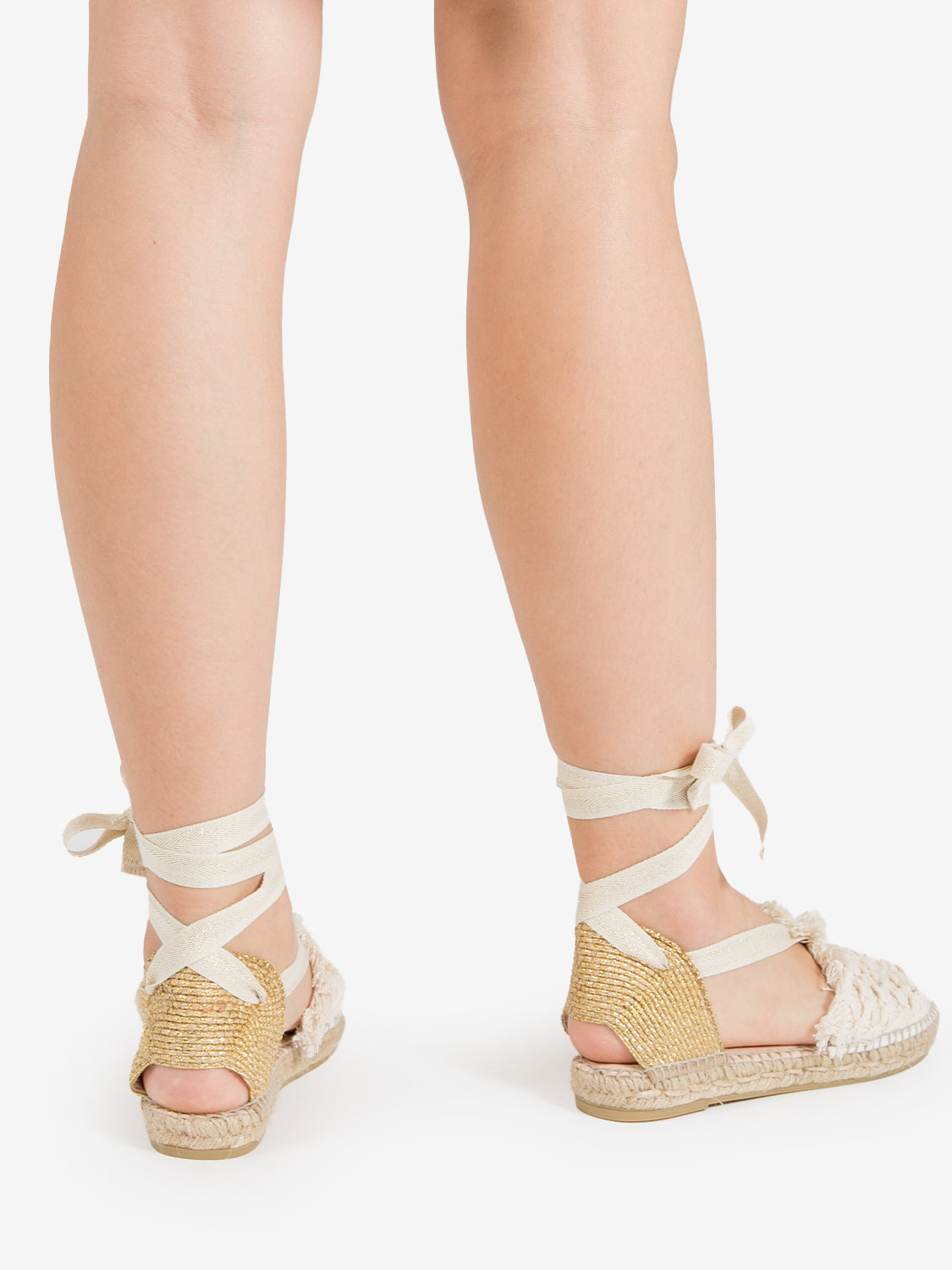Helga ecru espadrilles