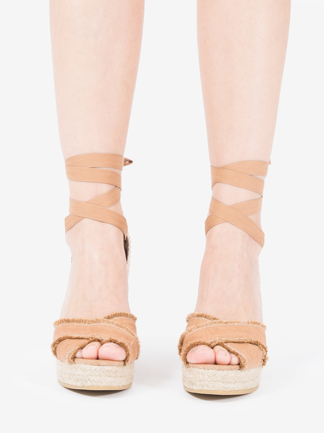 Espadrilles Astra pique summer camel