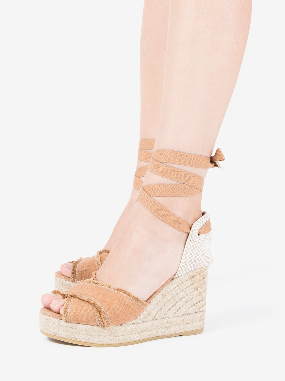 Espadrilles Astra pique summer camel