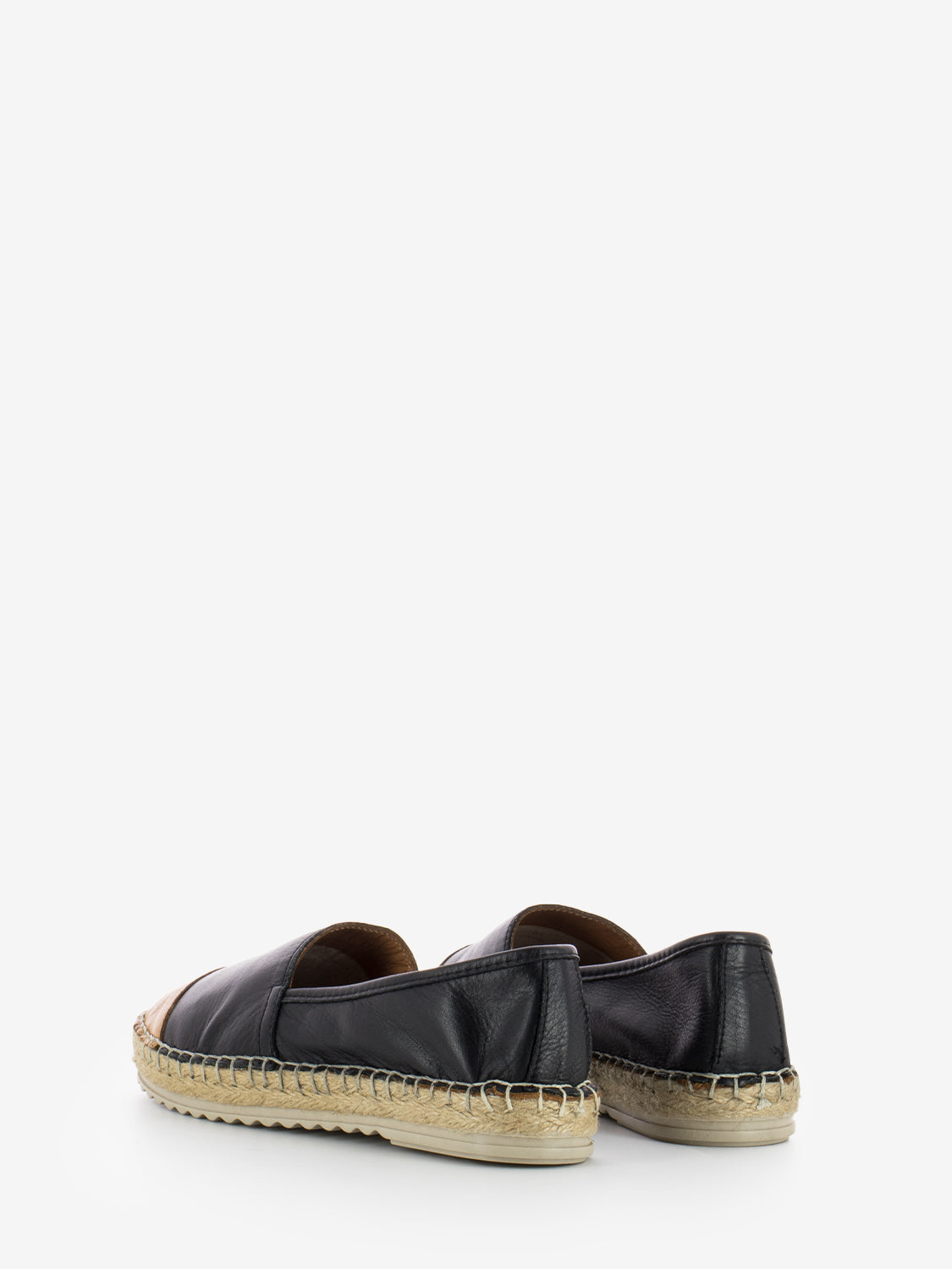 Espadrillas nappa coconut / nero