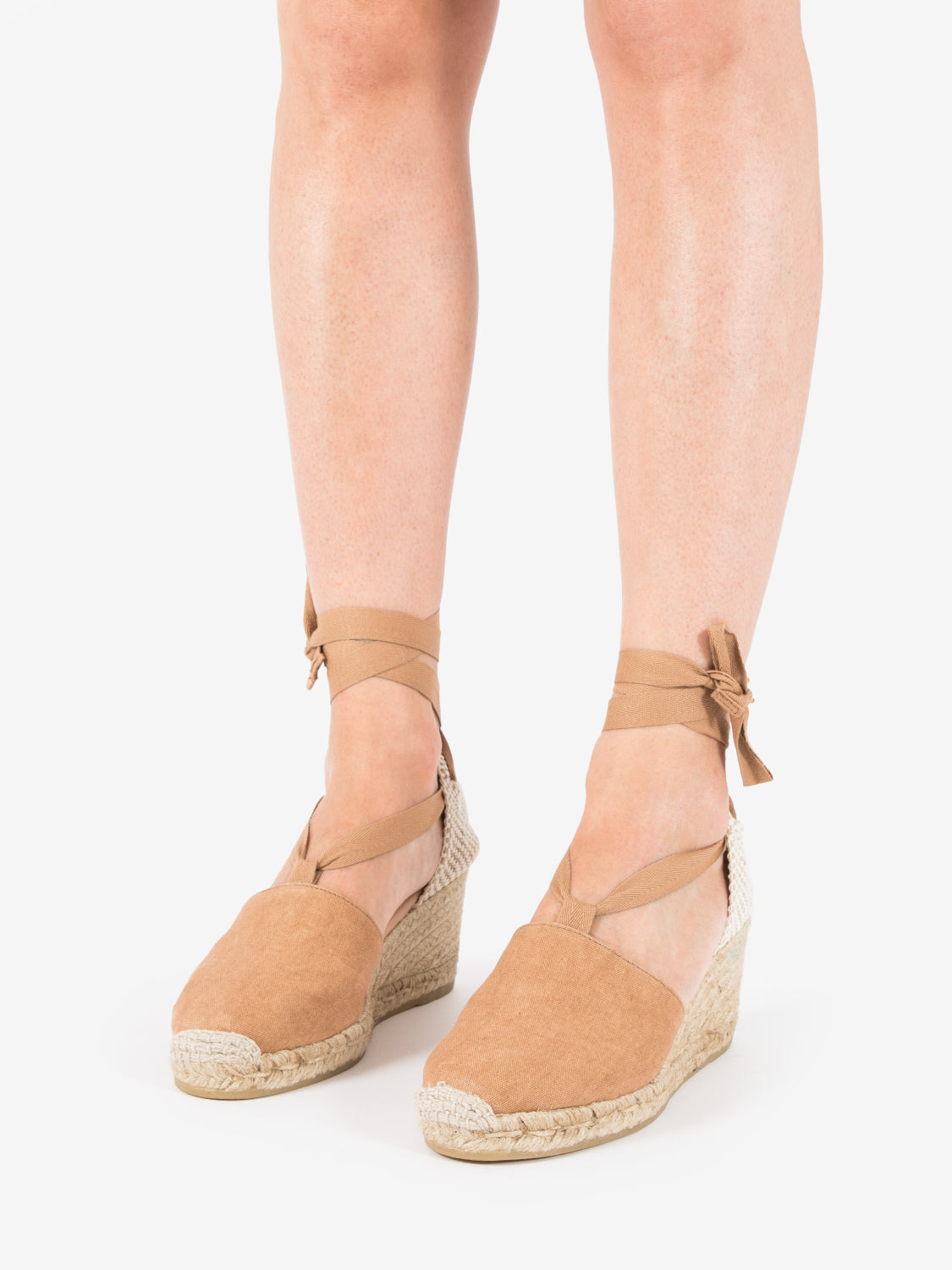 Valencia espadrilles camel pique