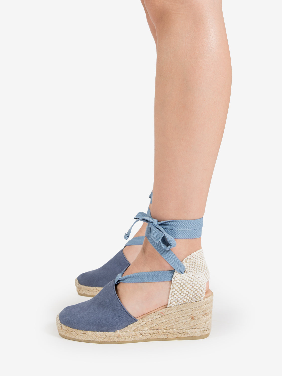 Valencia pique summer marine espadrilles