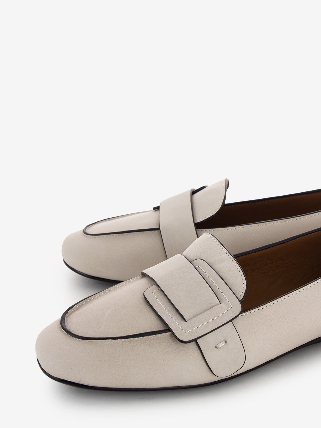Mocassini Adele in pelle ice