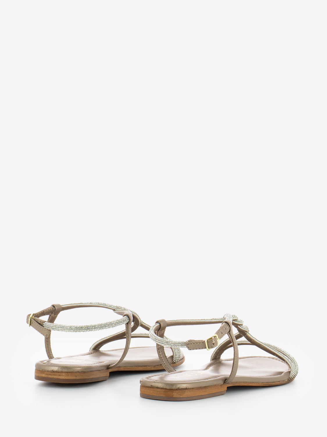 Aurora glitter rosegold sandal