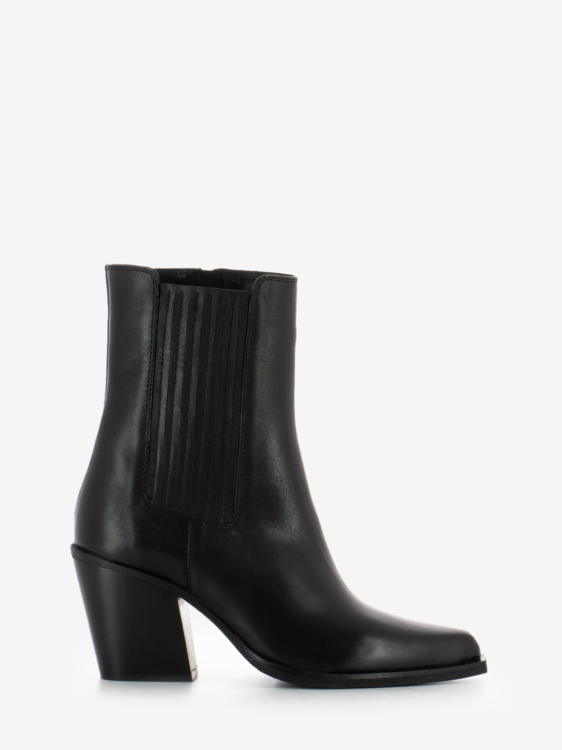 Tronchetto tex con zip nero