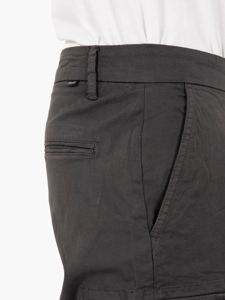 IMPURE - Bermuda cargo twill stretch castelrock
