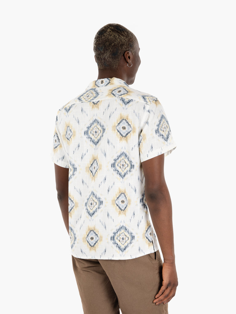 IMPURE - Camicia bowling viscosa offwhite