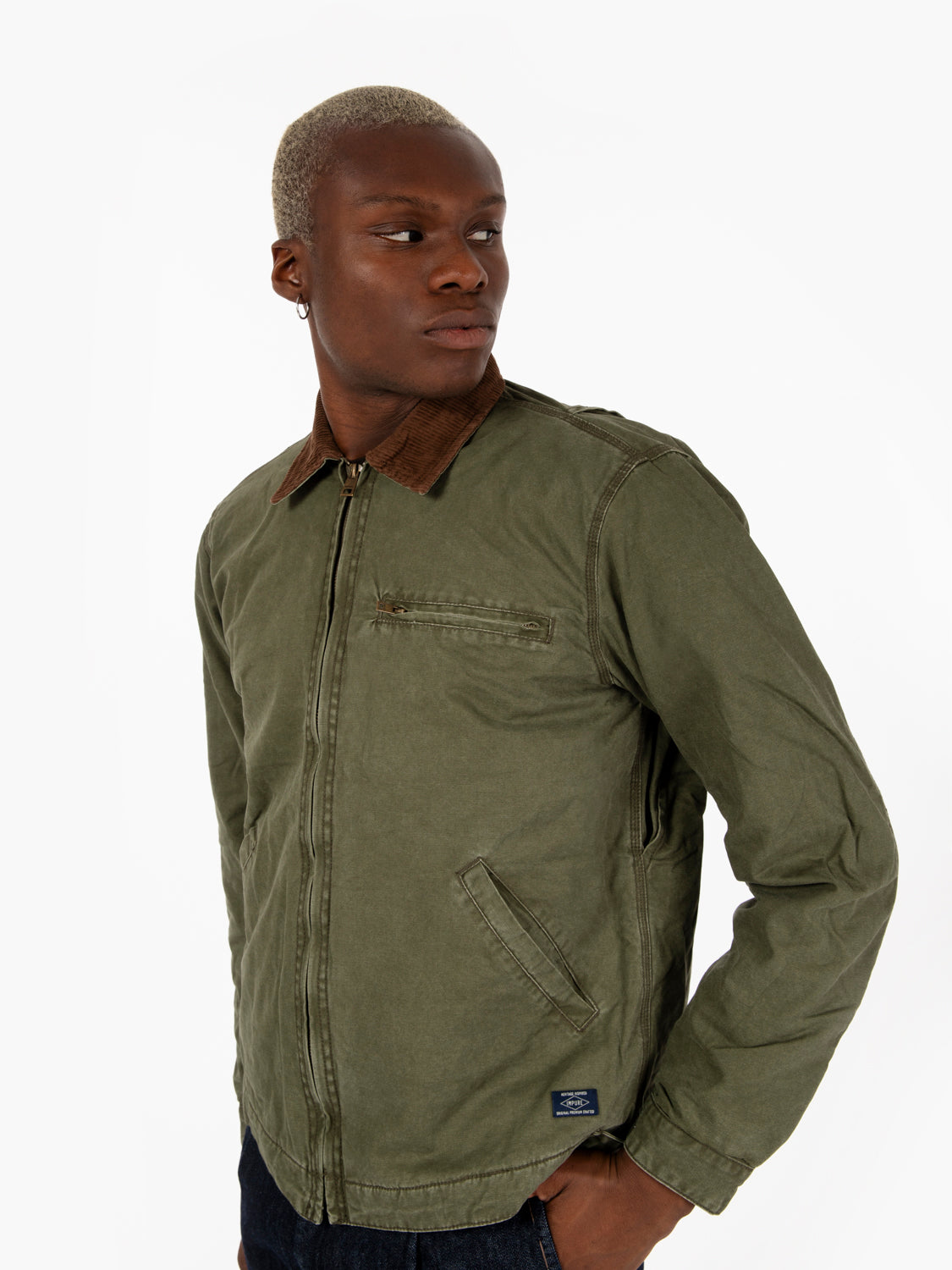 Orion jacket washed green