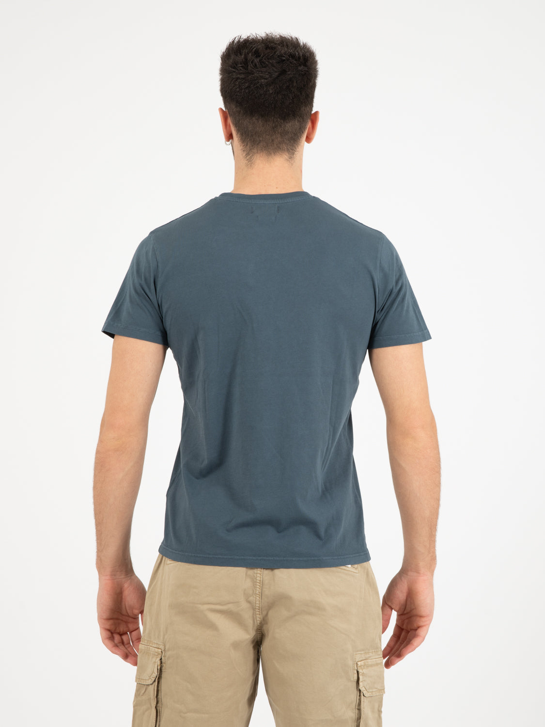 Blue Cotton T-Shirts