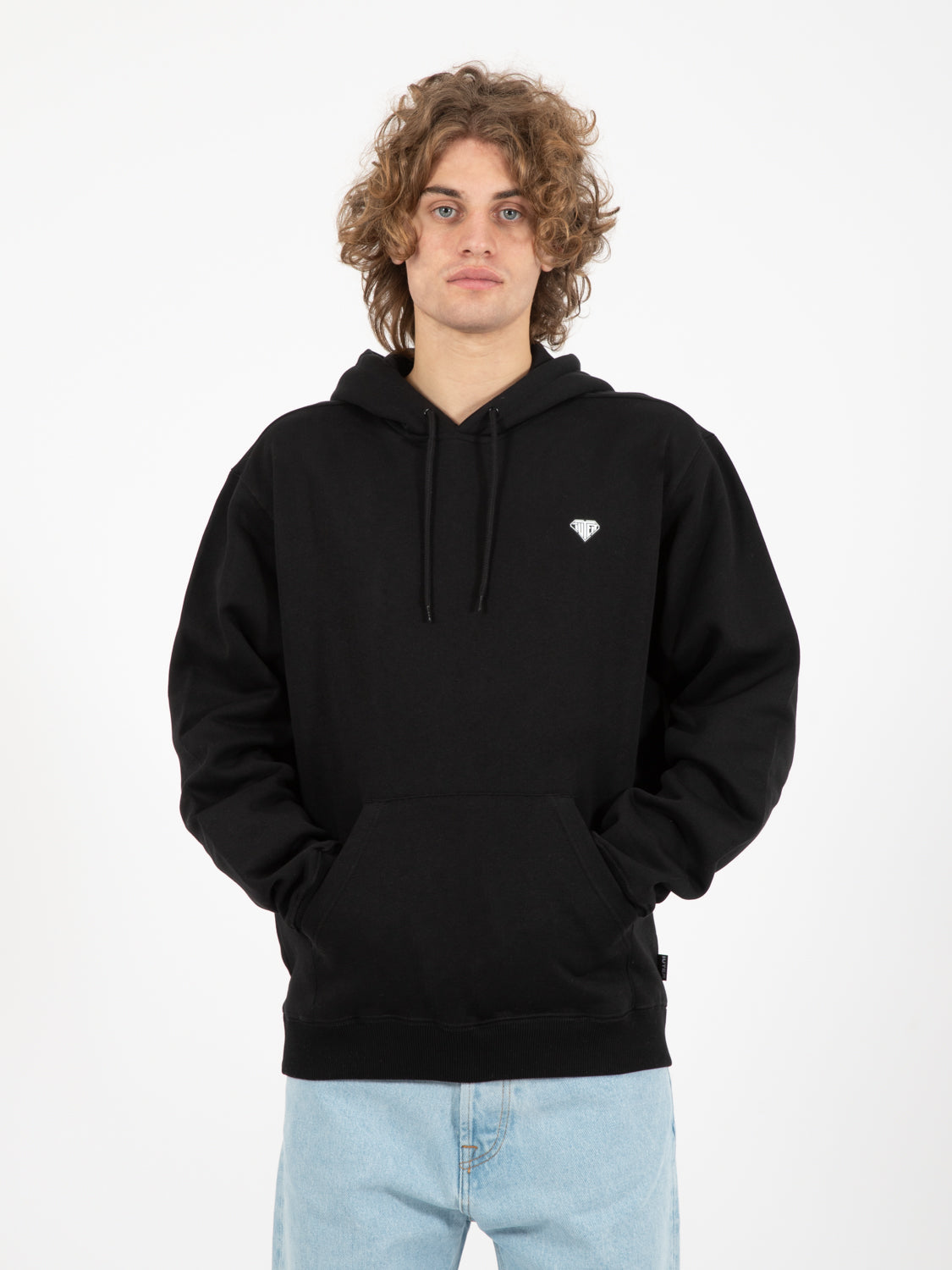 Felpa Heart Logo Hoodie black
