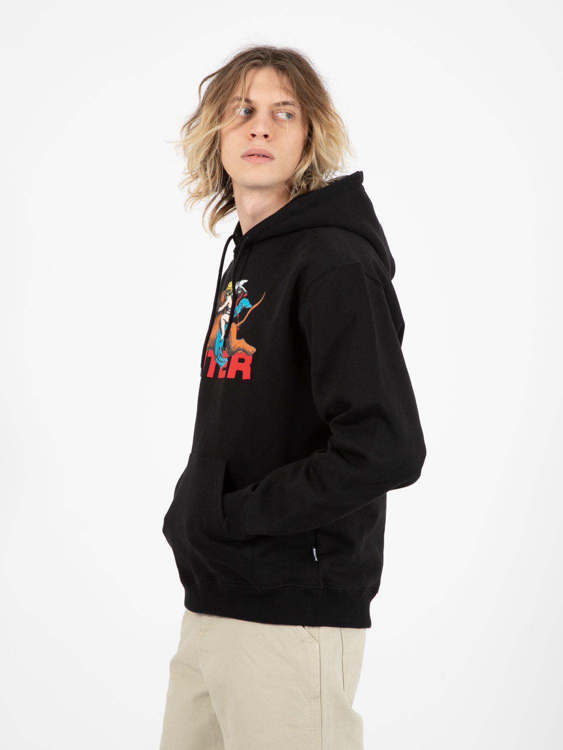 Felpa Hoodie Cupid Black