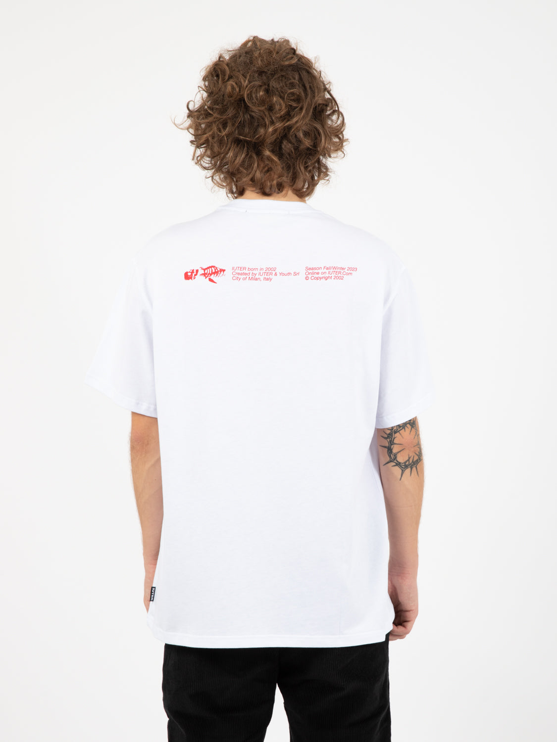 T-shirt Lips white