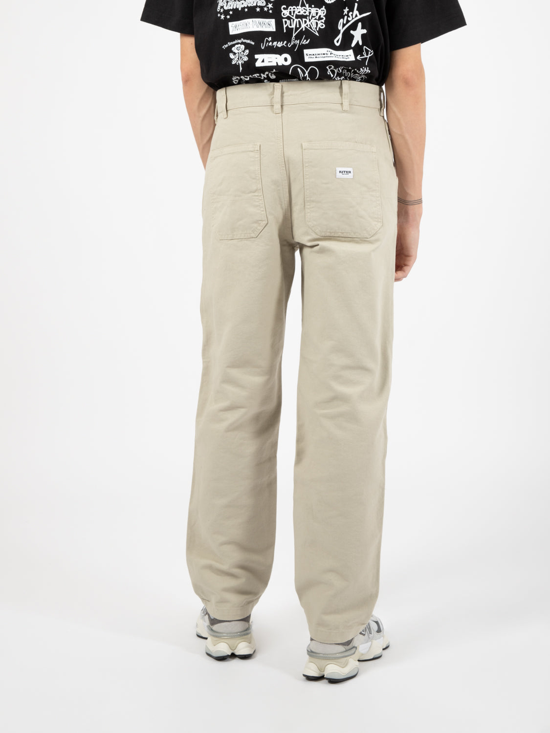 Work pant straight fit ice