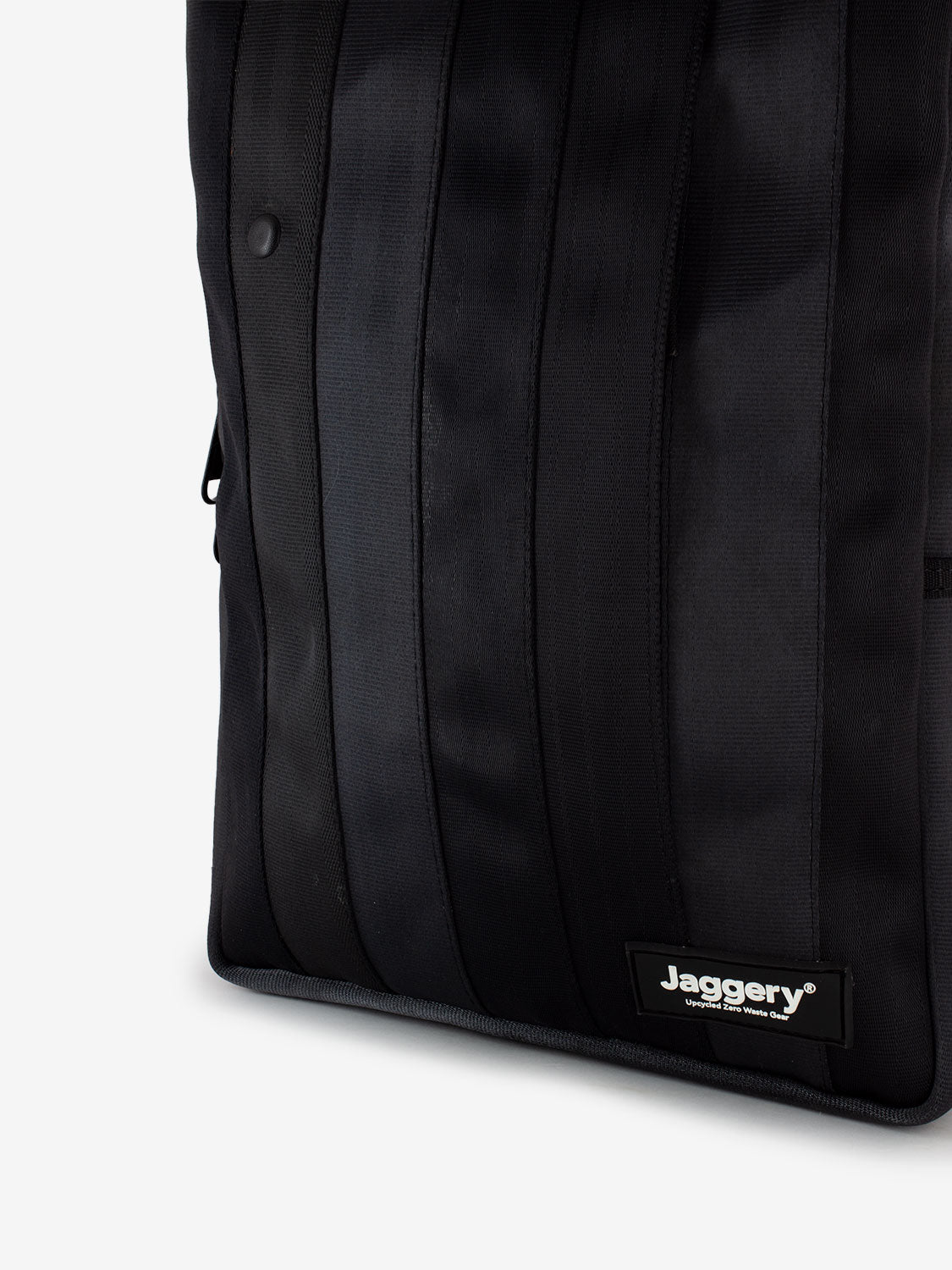 Seat belts backpack grey / black