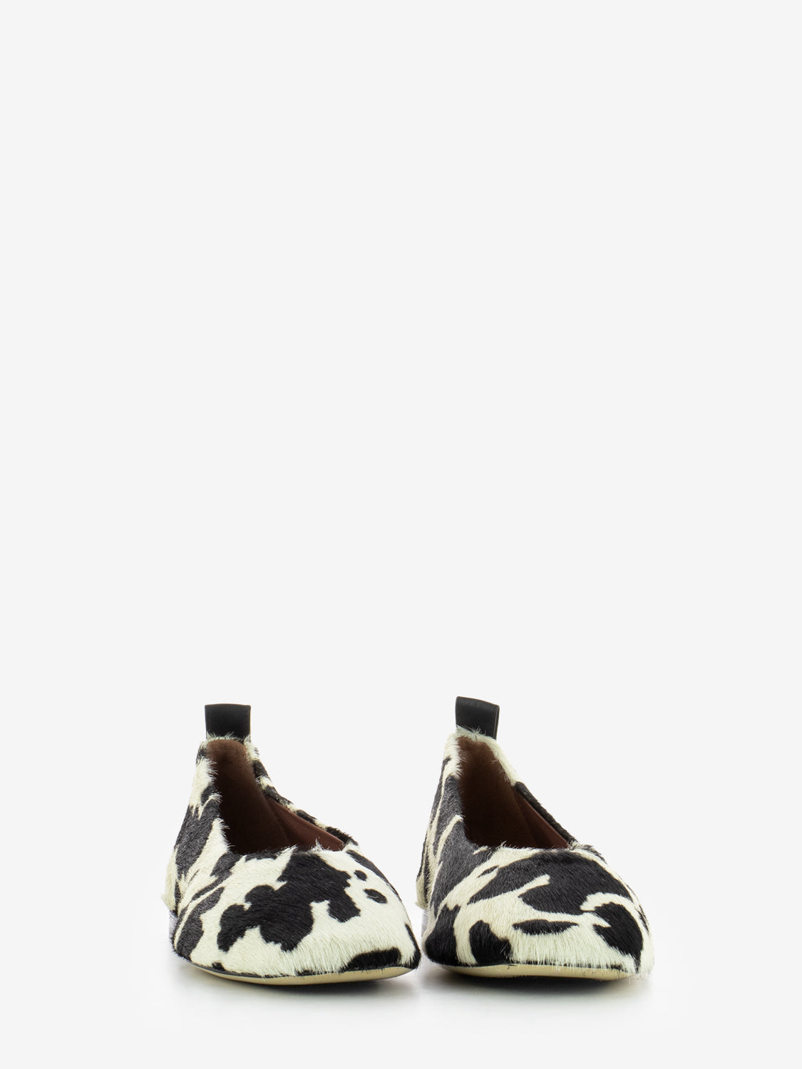 BLACK/WHITE BALLERINA NA69_BIA/NERO