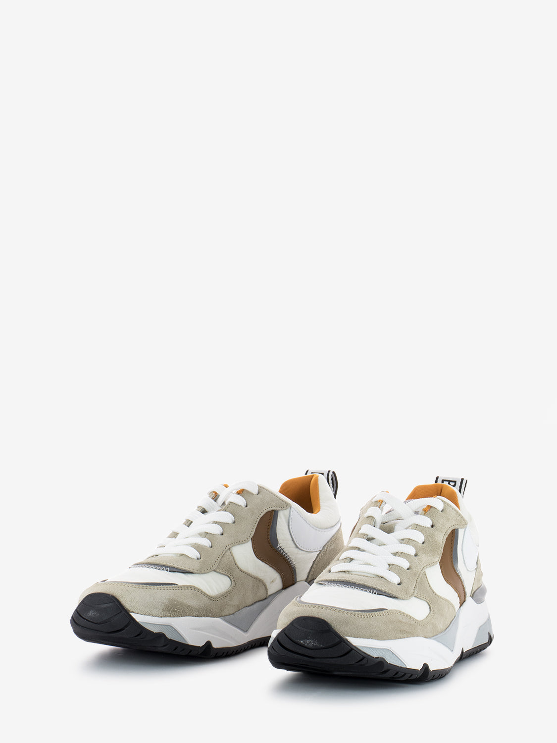 Jhimmy suede e nylon sand / white