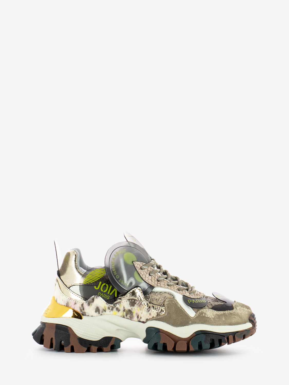 Sneakers Cloud bronze multicolor