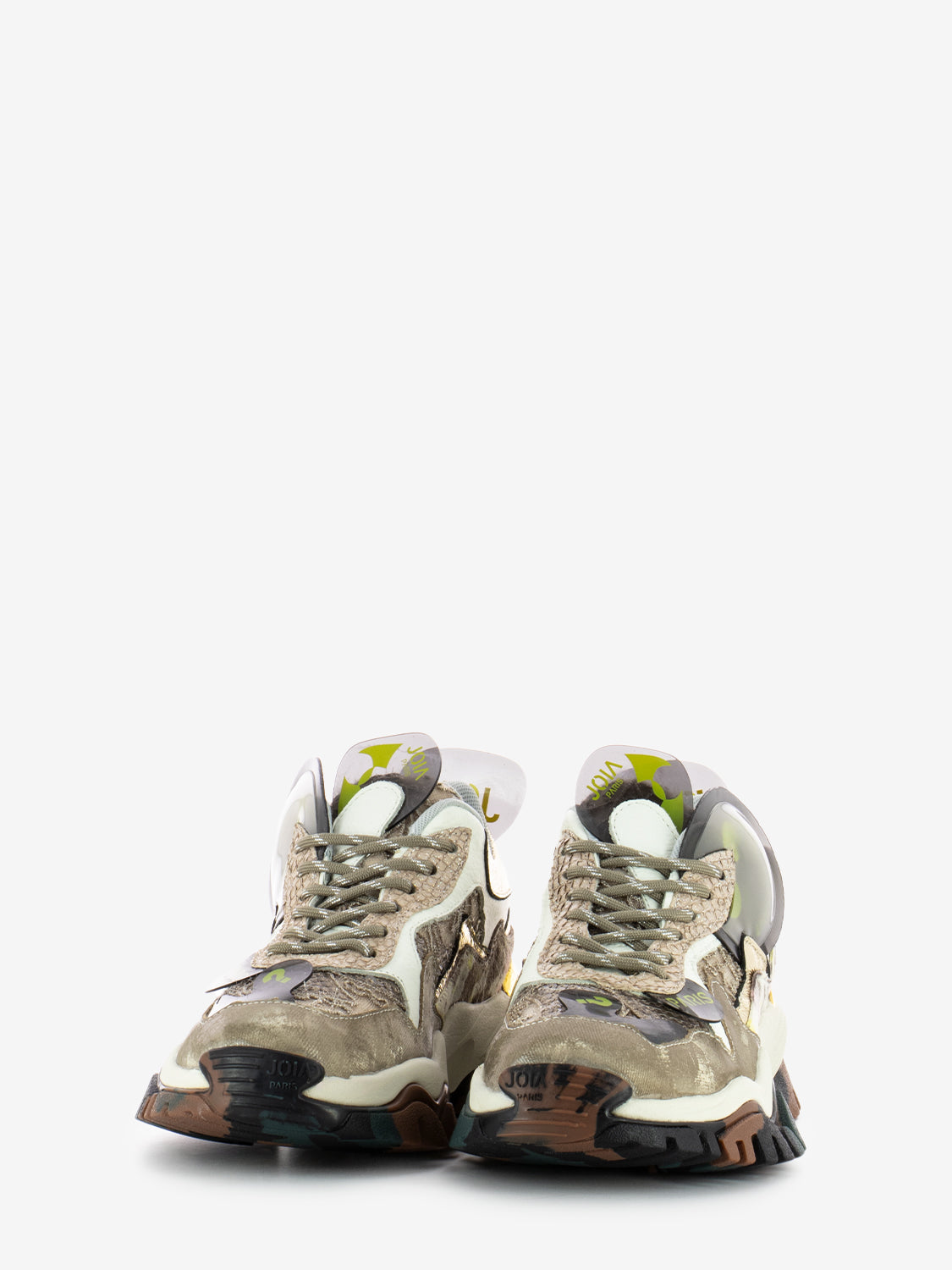 Sneakers Cloud bronze multicolor