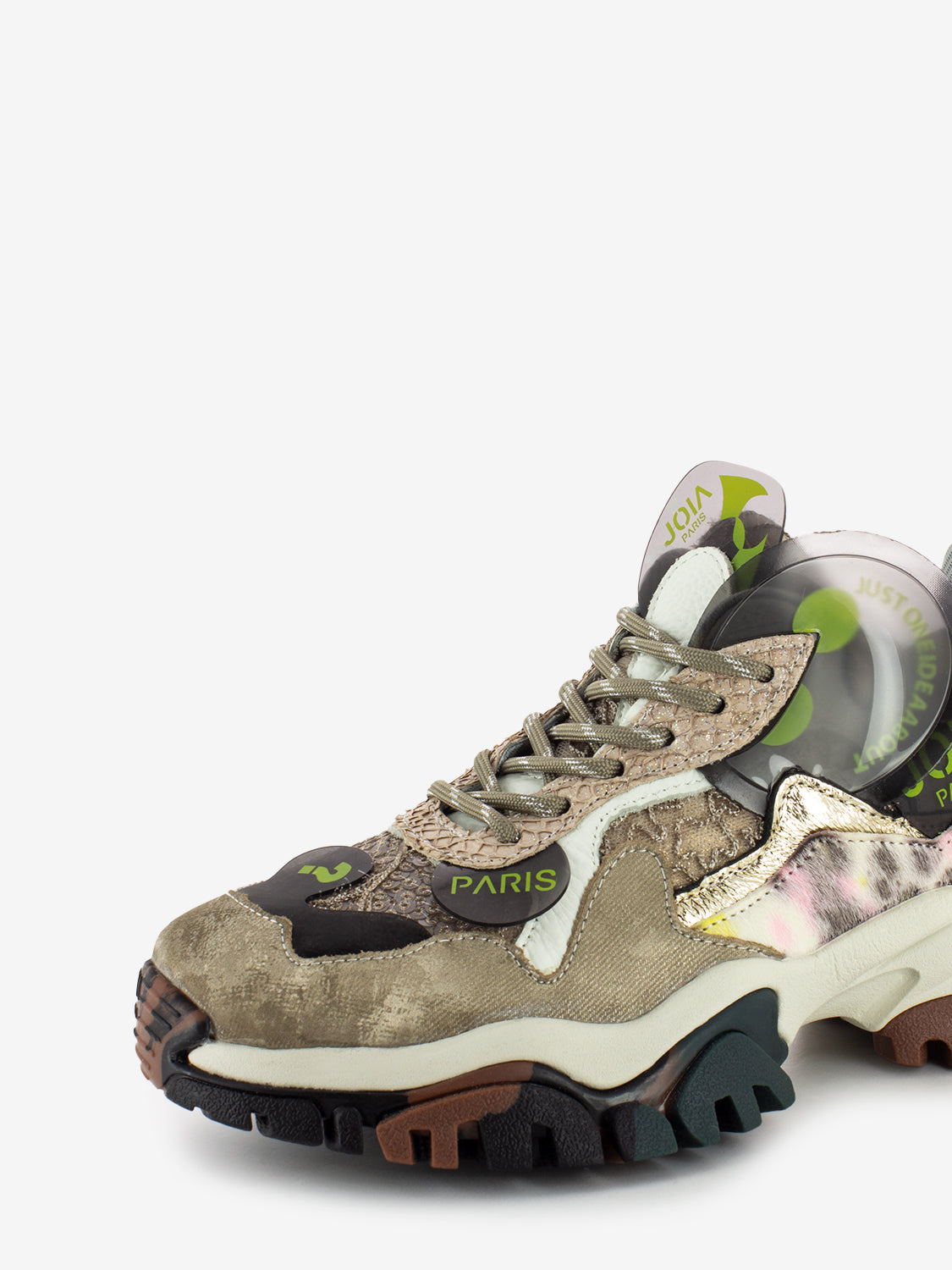 Sneakers Cloud bronze multicolor