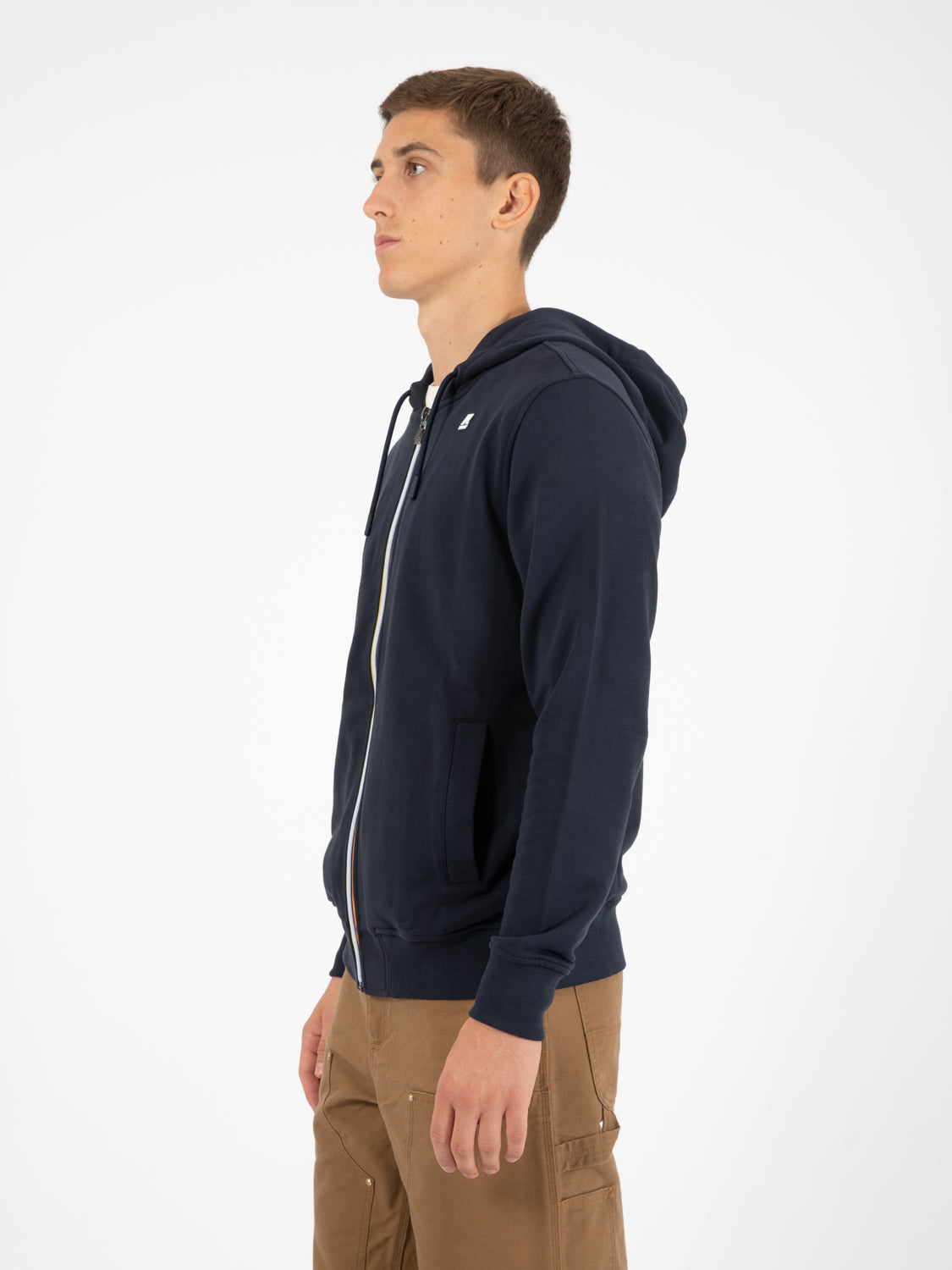 Felpa hoodie Anthony blue depht