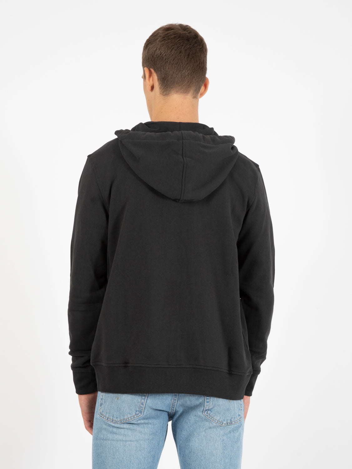 Felpa hoodie Anthony black pure