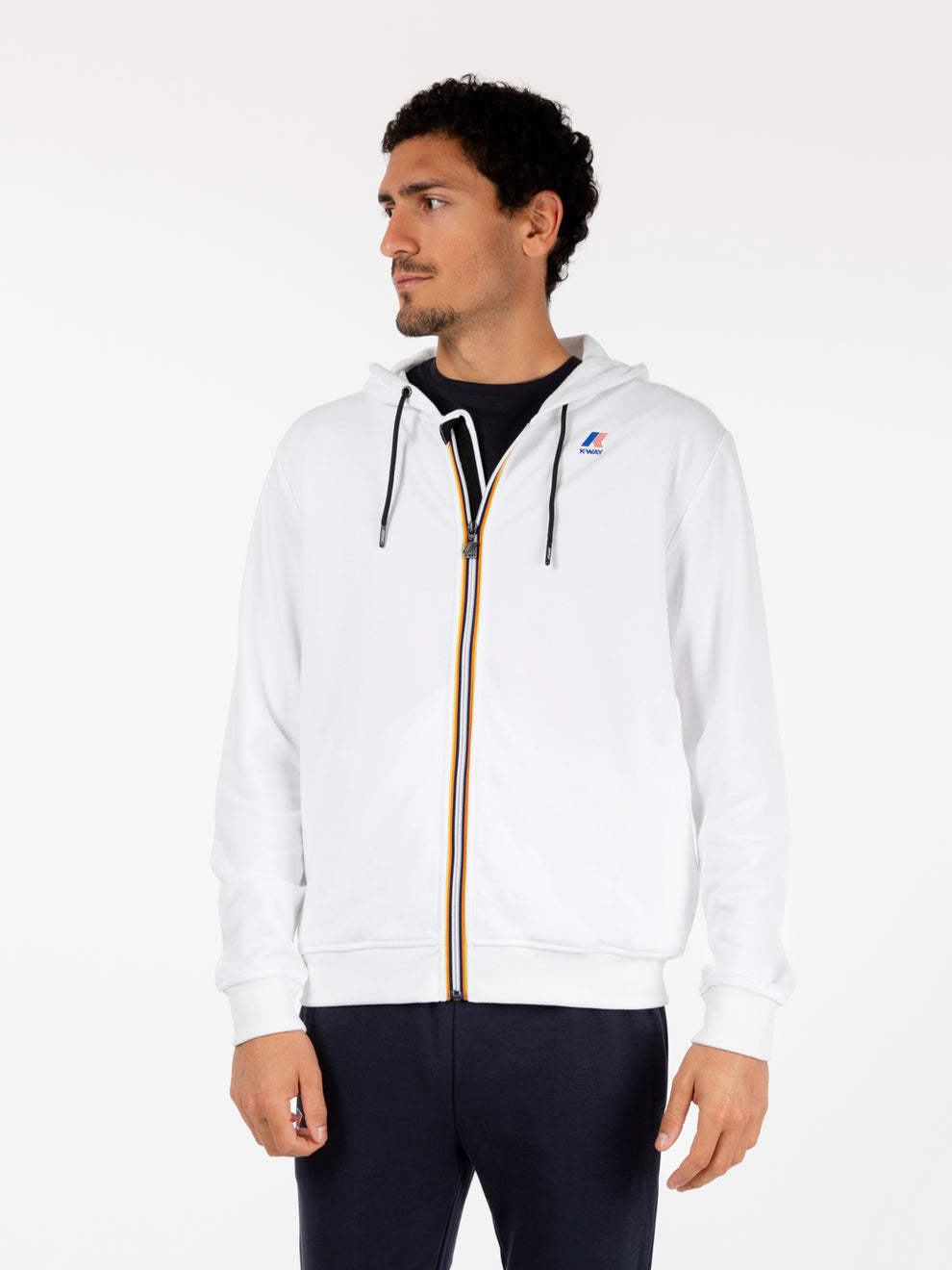 Le Vrai Arnel sweatshirt poly cotton white
