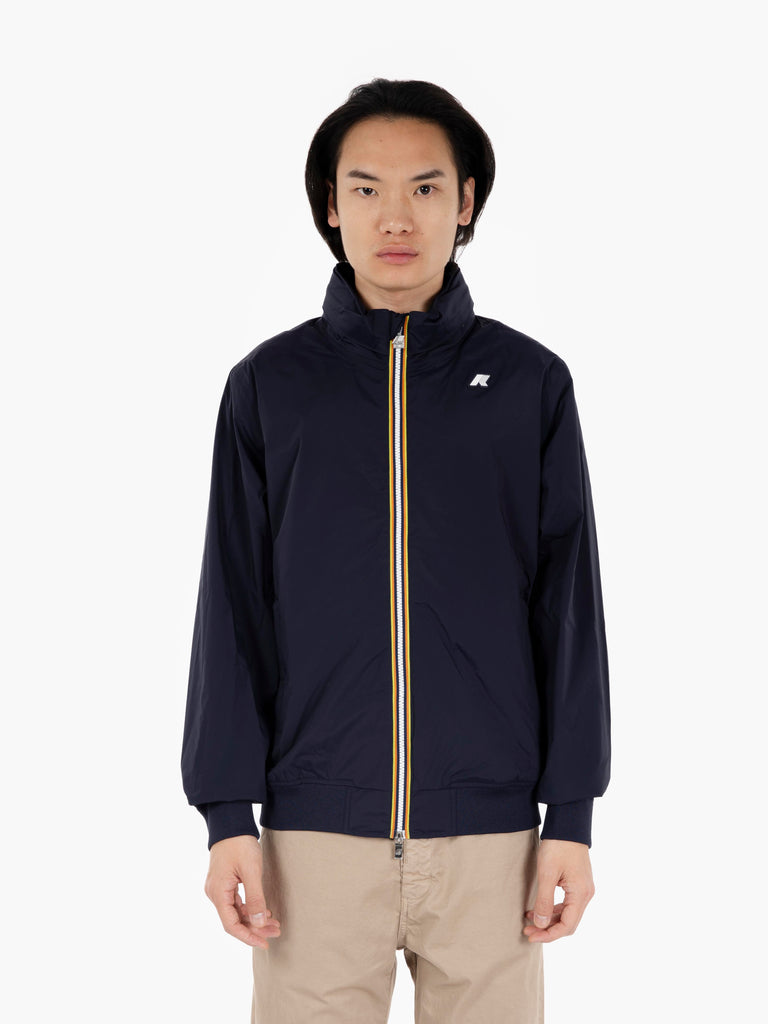 K-WAY - Giacca Amaury stretch nylon blue depth