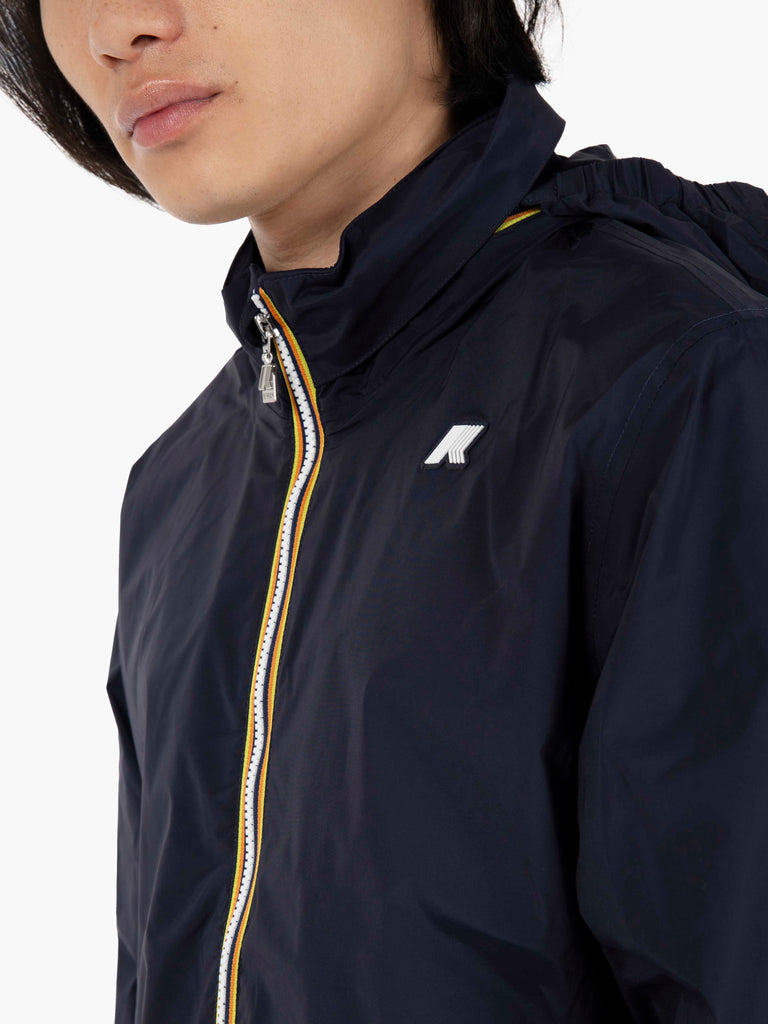 K-WAY - Giacca Amaury stretch nylon blue depth