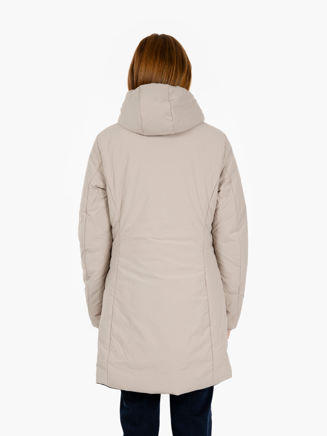 Giacca Denise warm double black pure / beige cashmere