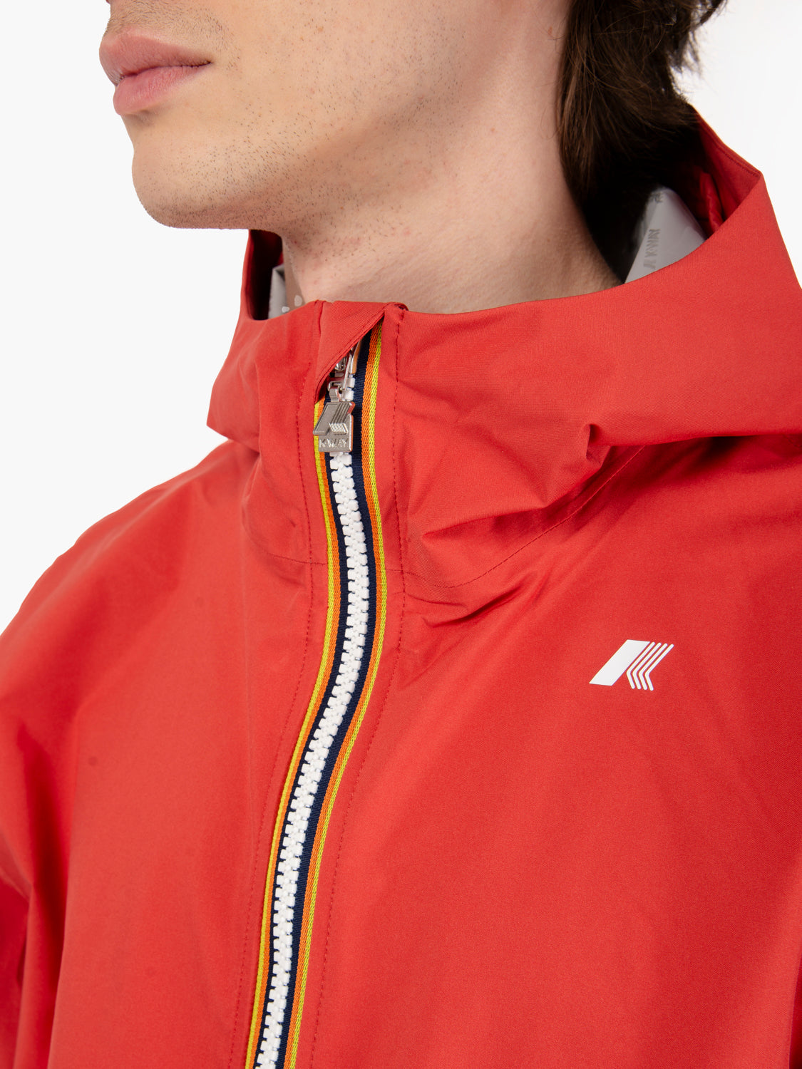Jack stretch dot red jasper jacket