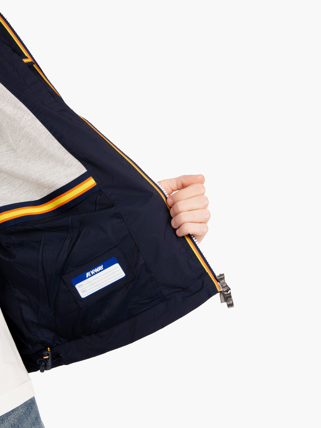 Giacca Jack stretch nylon jersey blu depth
