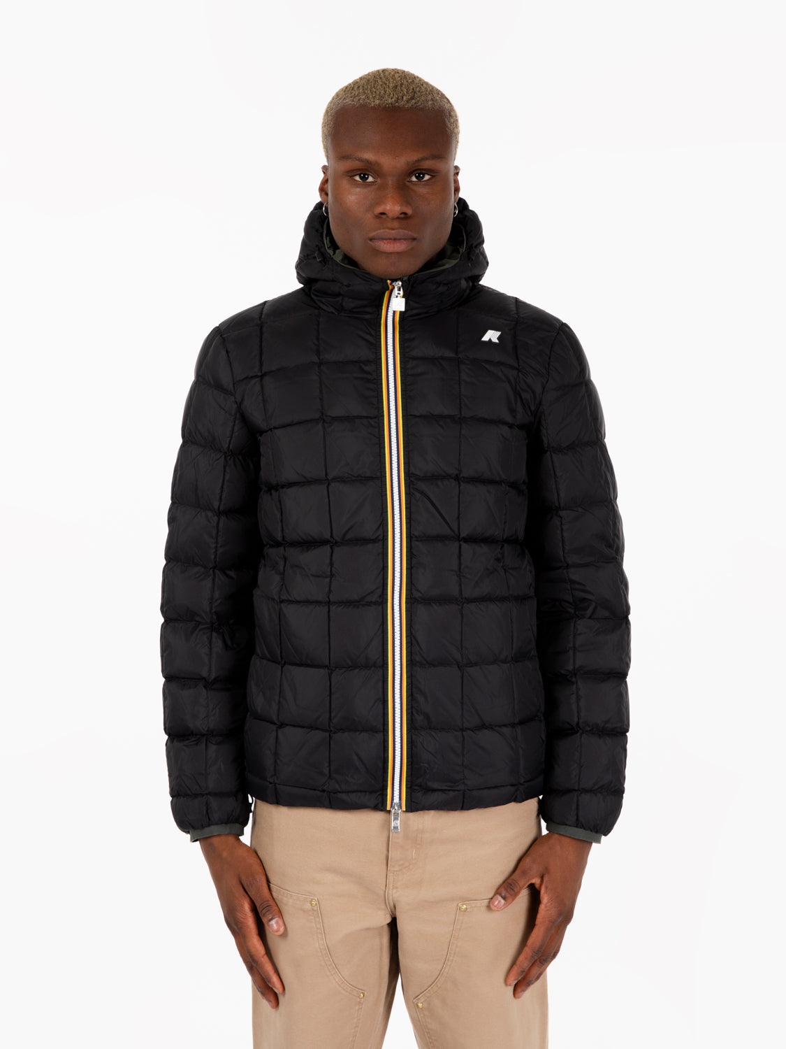 Green/Black Double Face Thermo Jacket
