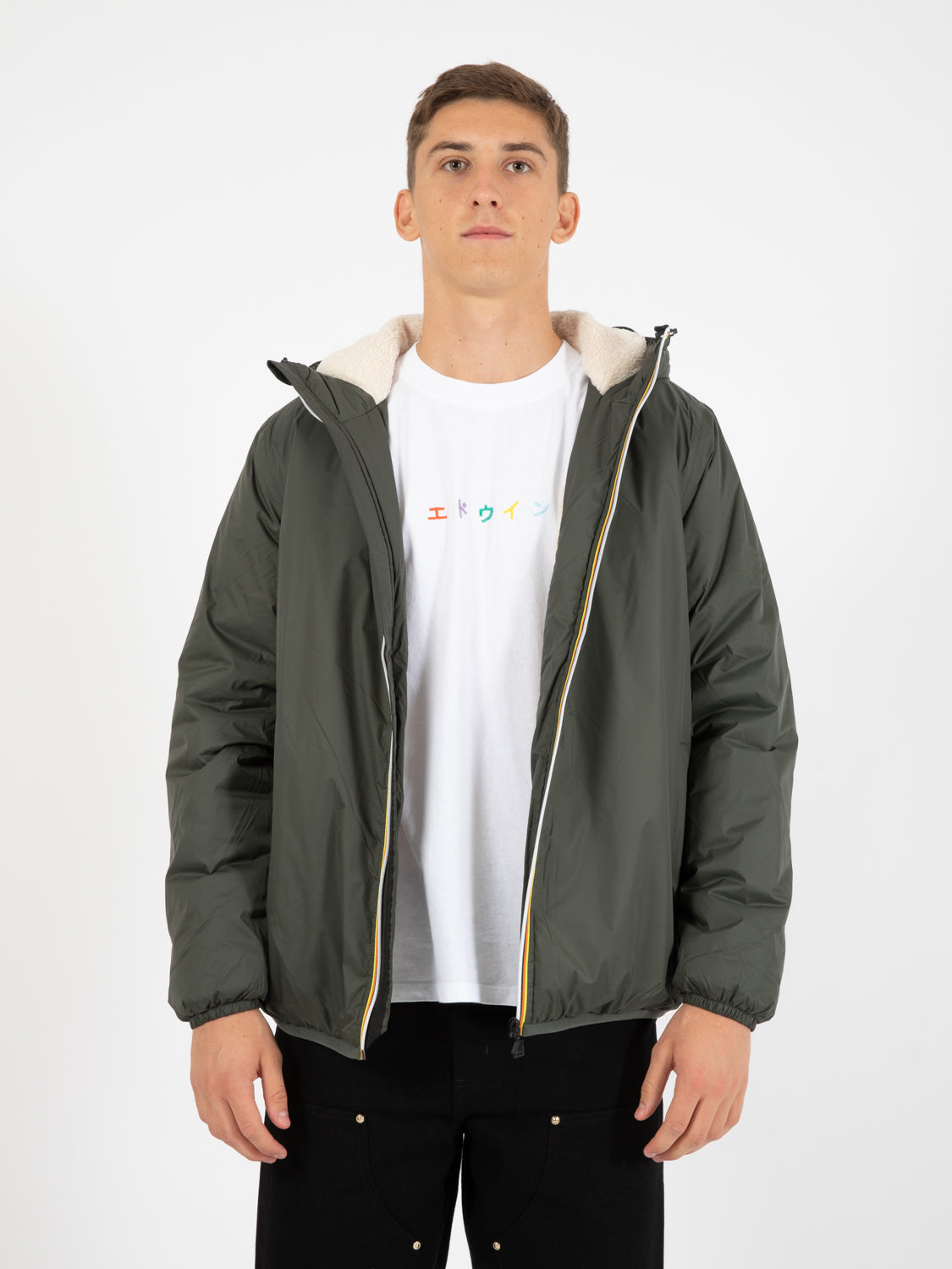 Le Vrai 3.0 Claude Green Teddy Bear Jacket